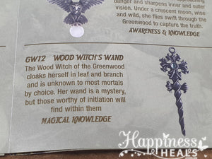 Greenwood Collection - Wood Witch's Wand - Reduced to Clear