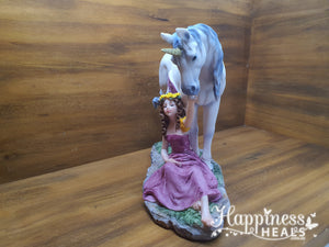 Fairy With Unicorn
