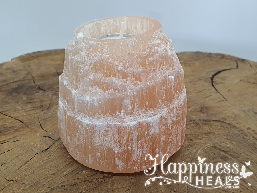 Himalayan Salt Tea Light Candle Holder - Small