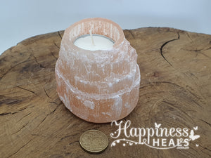 Himalayan Salt Tea Light Candle Holder - Small