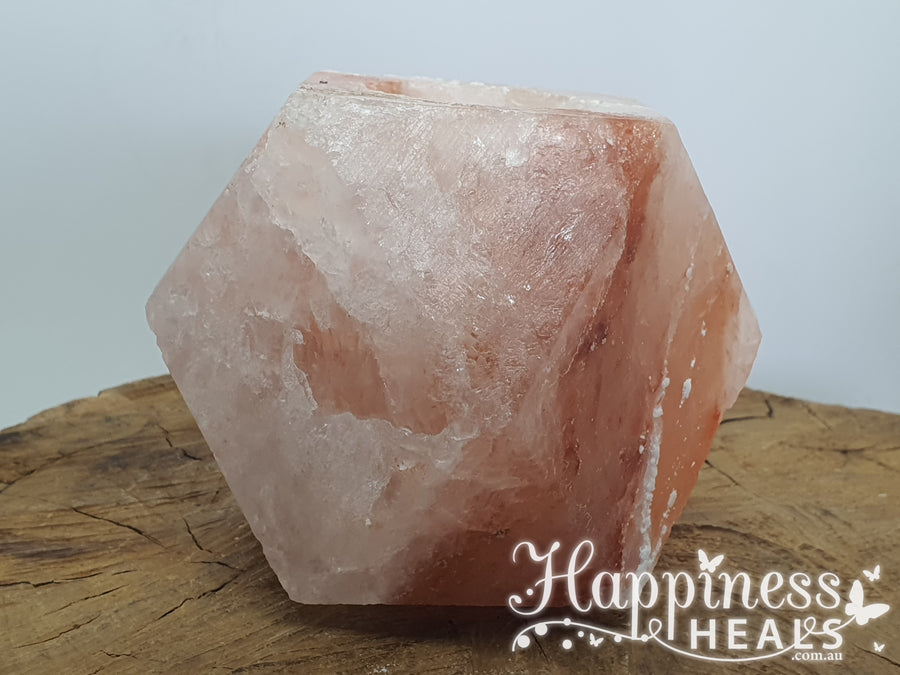 Himalayan Salt Tea Light Candle Holder - Medium