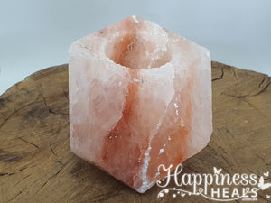 Himalayan Salt Tea Light Candle Holder - Medium