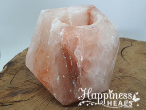 Himalayan Salt Tea Light Candle Holder - Medium