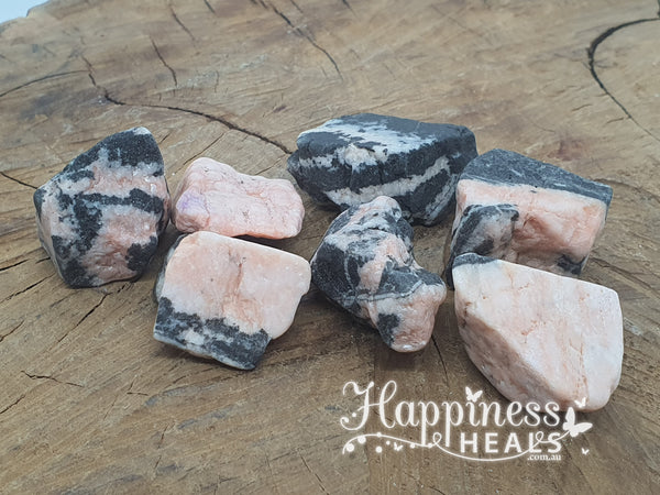 Pink Zebra Jasper (Raw)
