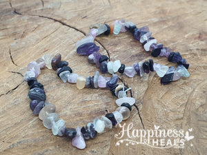 Fluorite Chip Bracelet