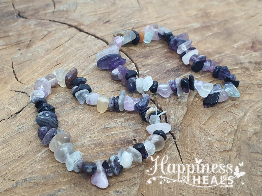 Fluorite Chip Bracelet