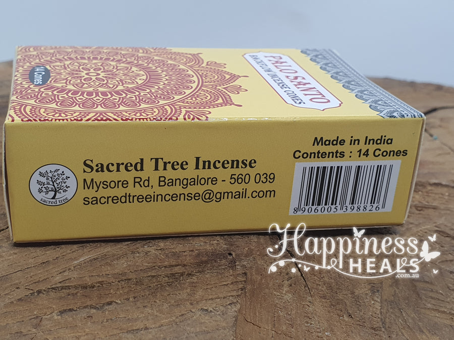 Palo Santo Incense - Backflow Incense Cones - Sacred Tree