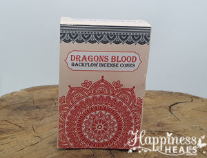 Dragon's Blood - Backflow Incense Cones - Sacred Tree