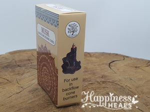 Musk BackFlow Incense - Sacred Tree