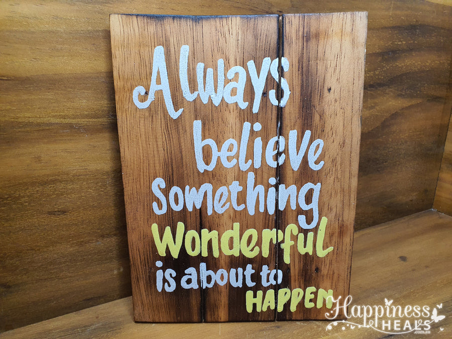 Wooden Sayings Plaque