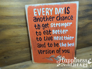 Wooden Sayings Plaque