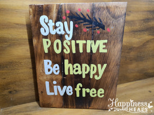 Wooden Sayings Plaque