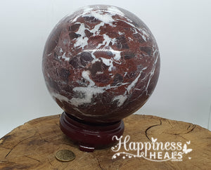 Red Onyx Sphere - 13.5cm