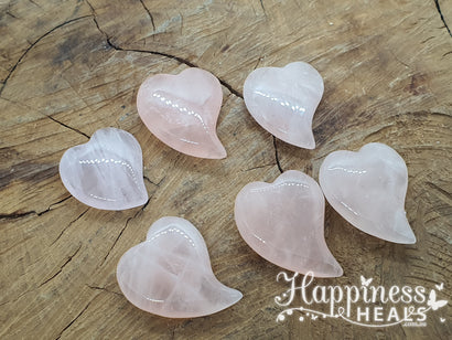 Rose Quartz Hearts