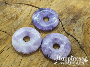 Purple Lepidolite Donut