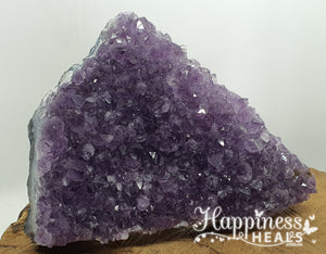 Amethyst Cluster Slab: A Stunning Slice of Tranquility