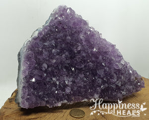 Amethyst Cluster Slab: A Stunning Slice of Tranquility