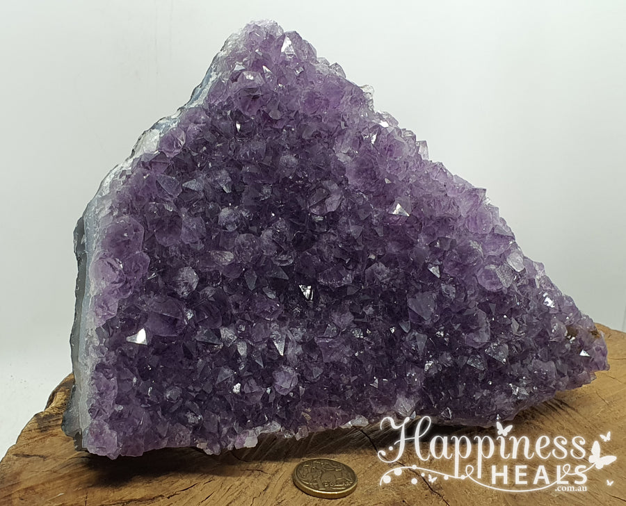 Amethyst Cluster Slab: A Stunning Slice of Tranquility