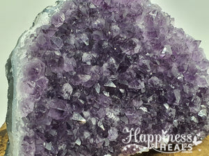 Amethyst Cluster Slab: A Stunning Slice of Tranquility