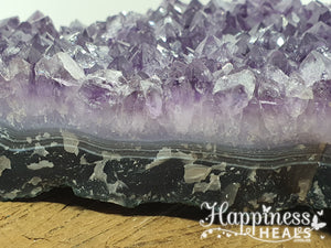 Amethyst Cluster Slab: A Stunning Slice of Tranquility