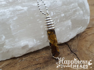 Tiger Eye Chip Necklace