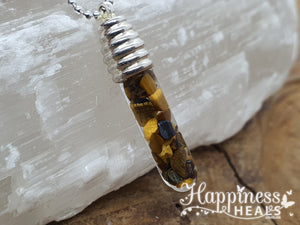 Tiger Eye Chip Necklace