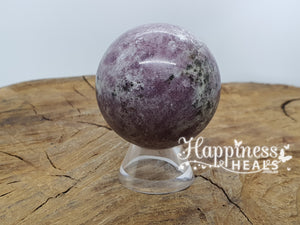 Esfera de lepidolita 