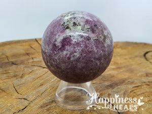 Esfera de lepidolita 