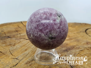 Esfera de lepidolita 
