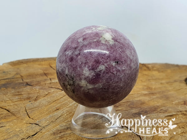 Esfera de lepidolita 