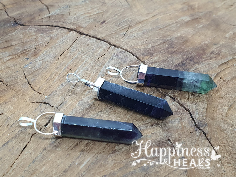 Fluorite Point Pendant