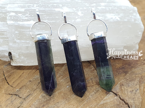 Fluorite Point Pendant