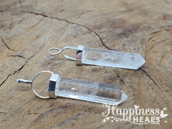 Clear Quartz Point Pendant – The Master Healer & Energy Amplifier