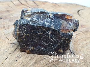 Blue Amber Raw – The Stone of Protection & Transformation 💙