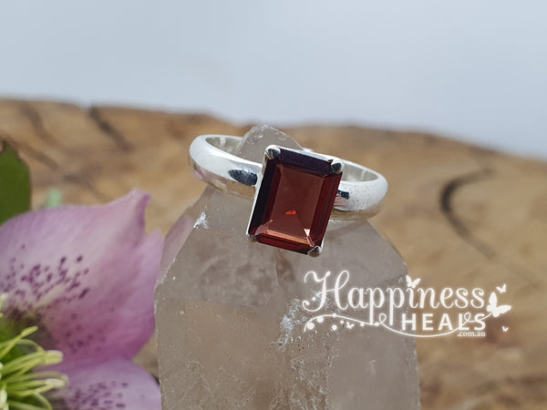 Garnet Ring - Size 8