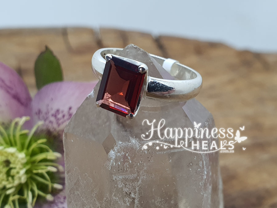 Garnet Ring - Size 8