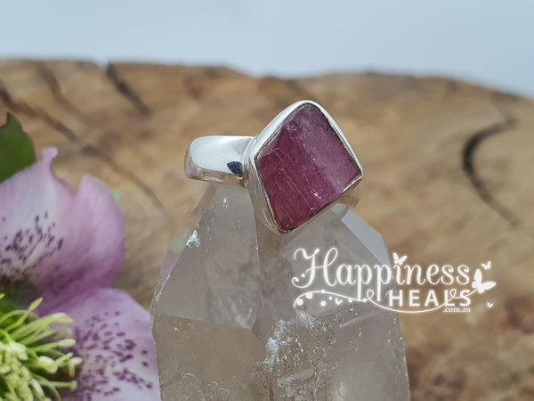 Pink Tourmaline Ring