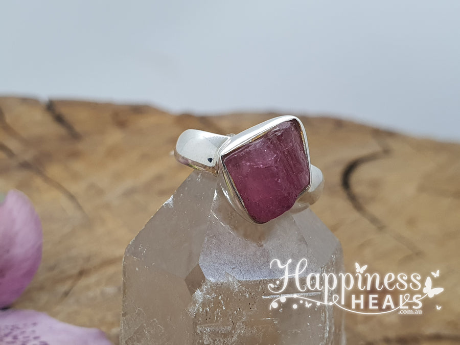 Pink Tourmaline Ring