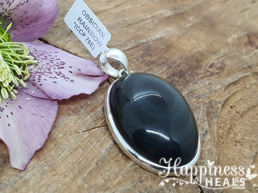 Rainbow Obsidian Pendant