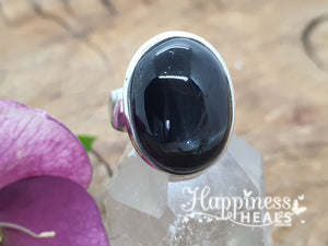 Black Star Diopside Ring