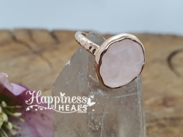 Rose Quartz Ring