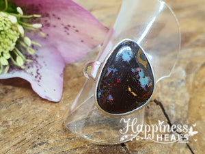 Boulder Opal Ring