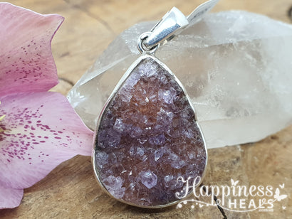 Amethyst Cluster Pendant