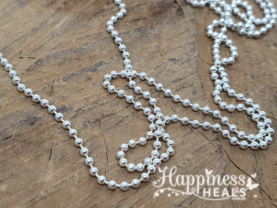 Sterling Silver Ball Chain