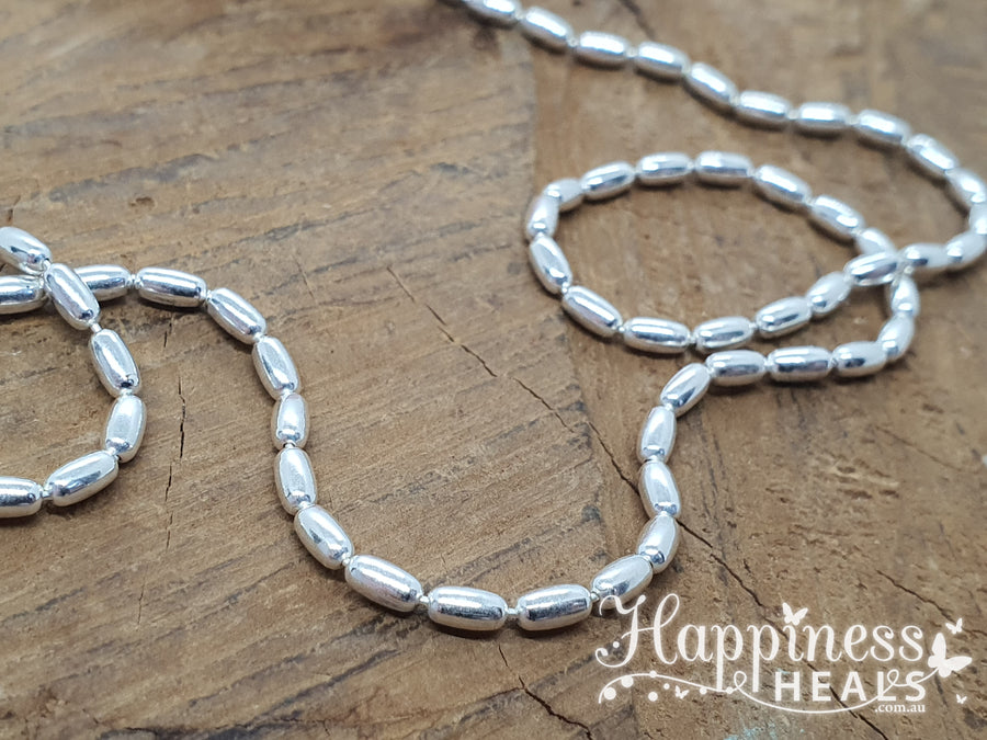 Sterling Silver Oval Chain