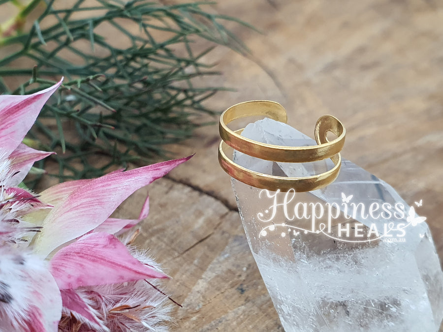 Banded Toe Ring