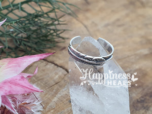 Feather Toe Ring