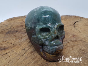 Bloodstone skull