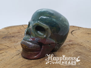 Bloodstone skull