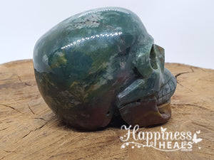 Bloodstone skull